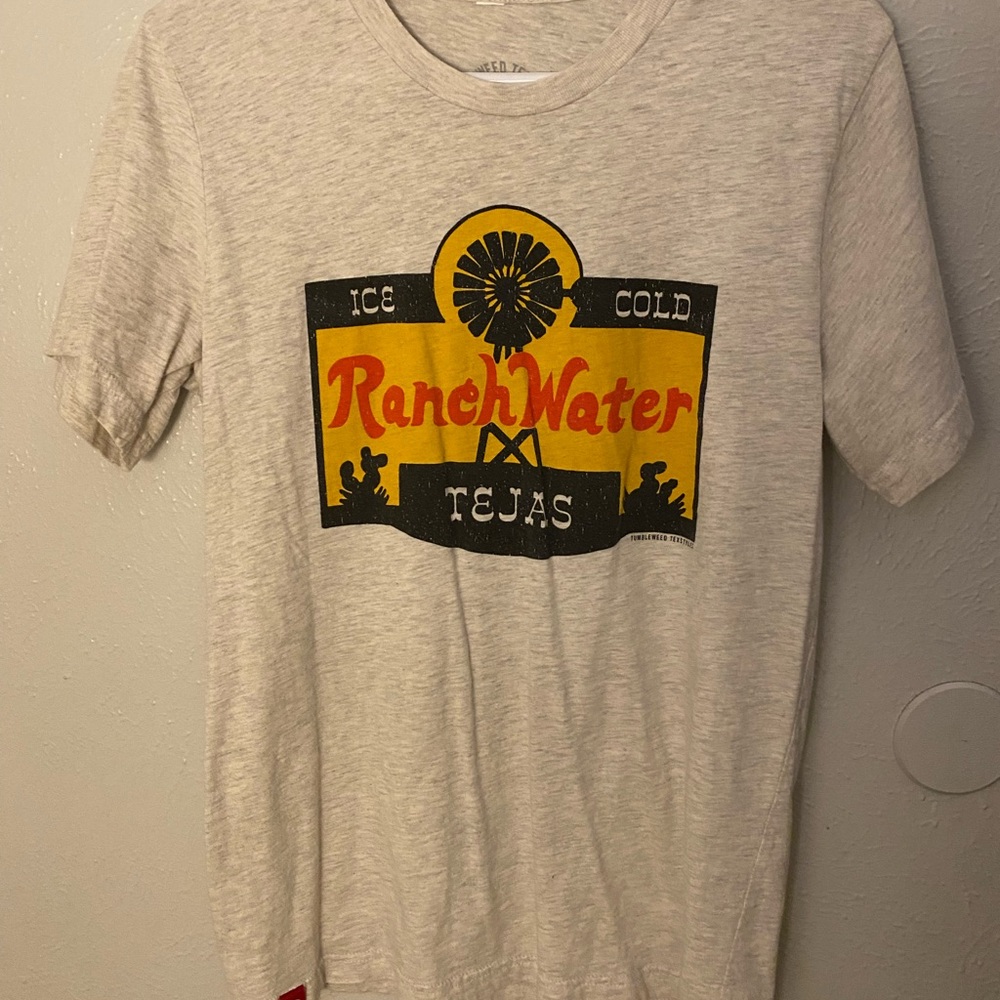 Ranch Water Tejas Graphic Tee - Gray